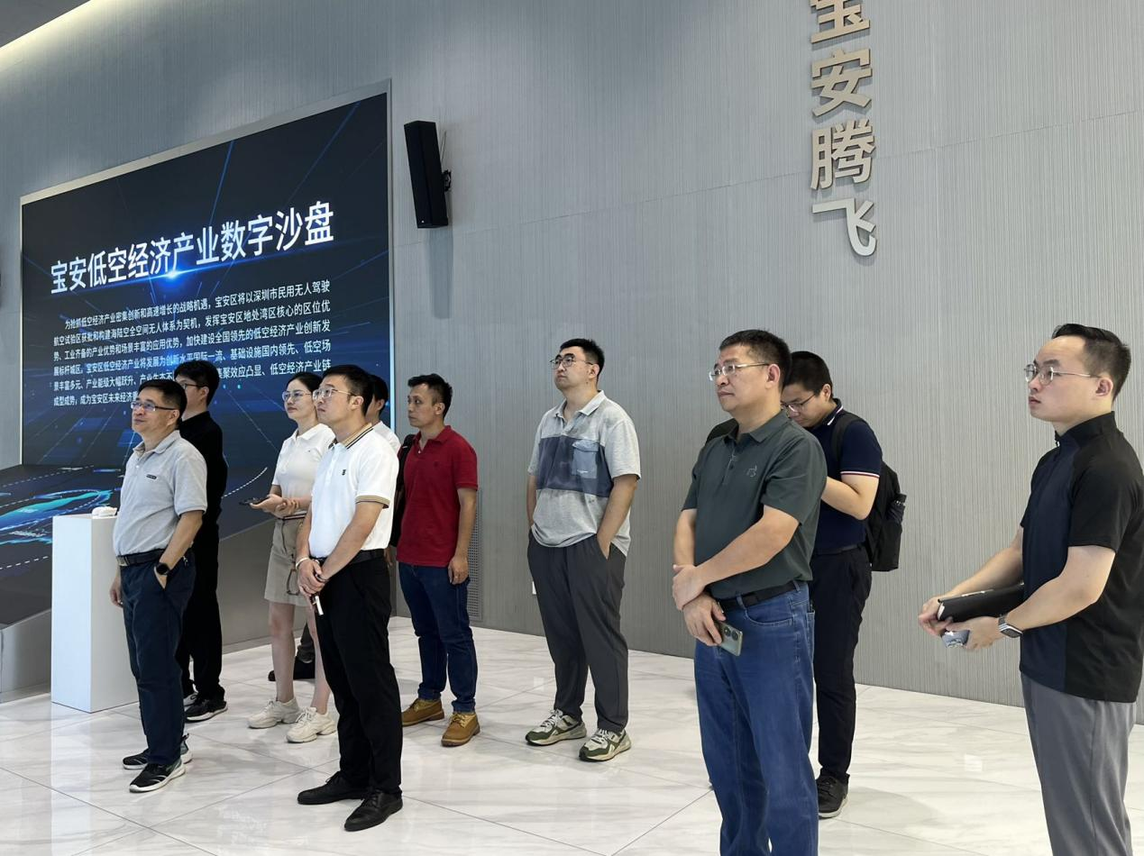 基地动态 | “产业面对面，协同走出去”—— 走进宝安交通集团，探索低空经济创新开展(图1)