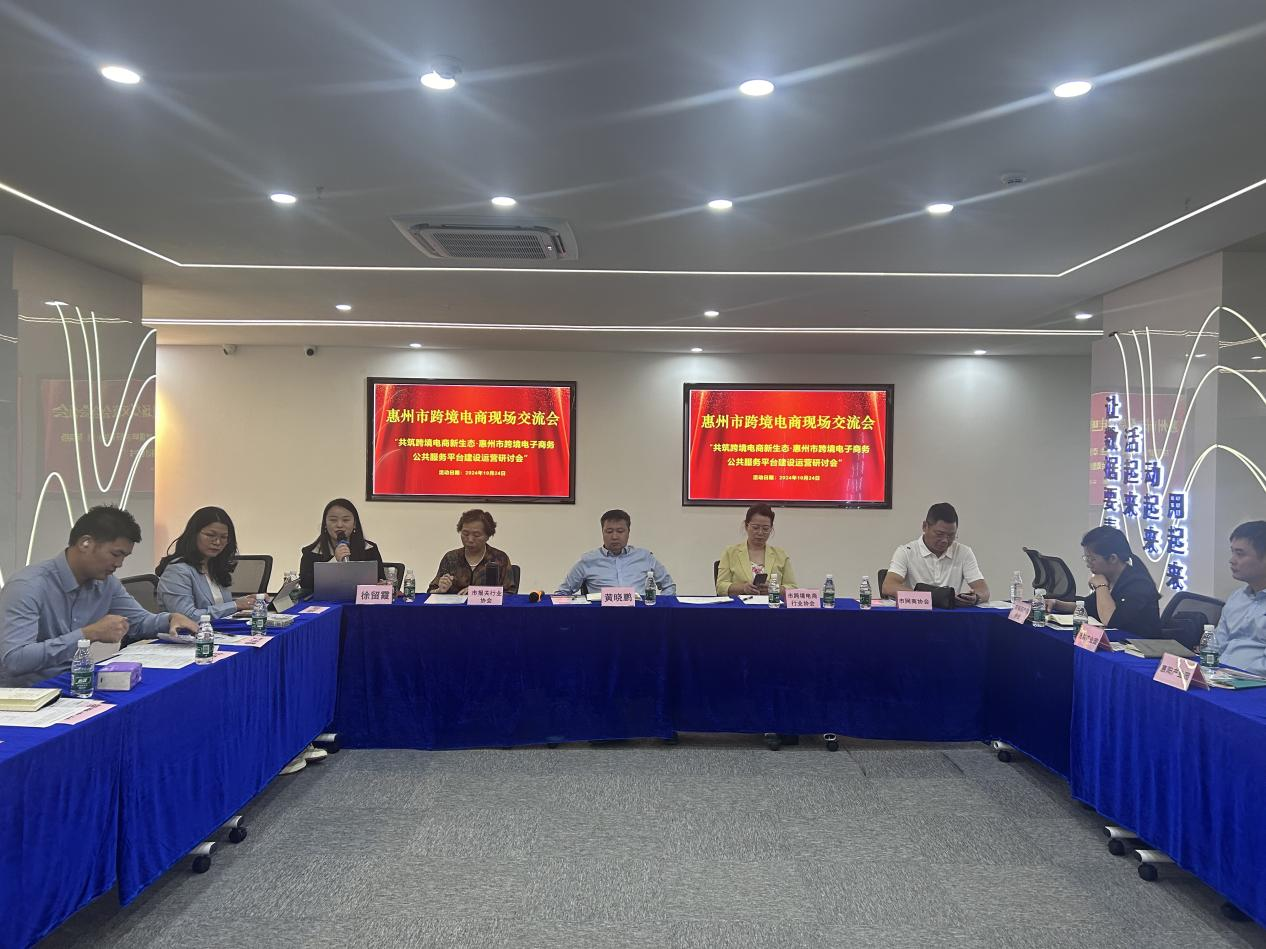 中国（惠州）跨境电子商务综合试验区公共服务平台 现场研讨会成功举办(图2)